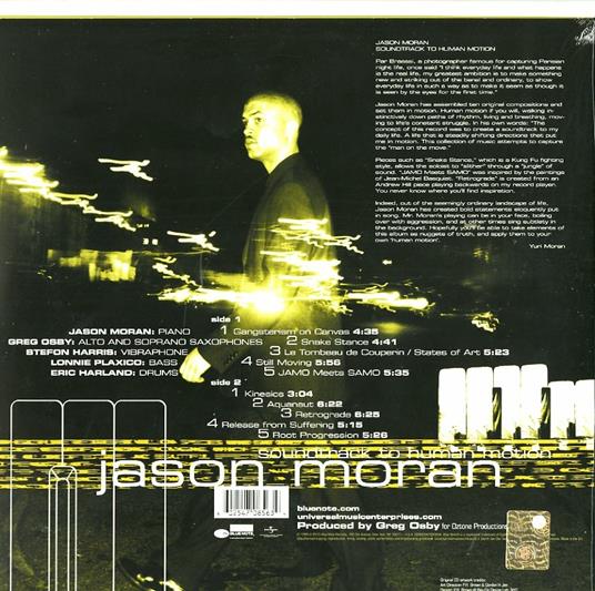 Soundtrack to Human Motion - Vinile LP di Jason Moran - 2