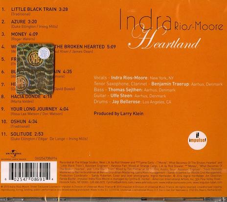 Heartland - CD Audio di Indra Rios-Moore - 2