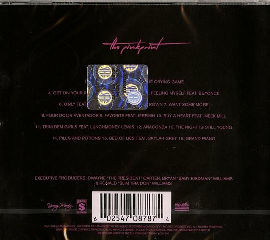 The Pinkprint - CD Audio di Nicki Minaj - 2