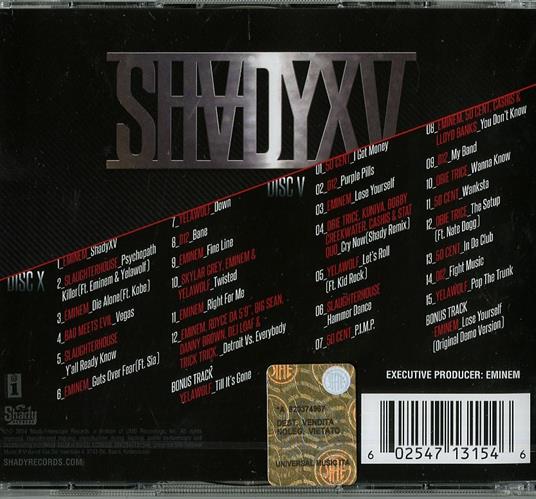 Shady XV - CD Audio - 2