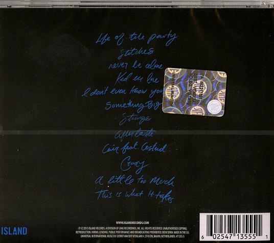 Handwritten - CD Audio di Shawn Mendes - 2