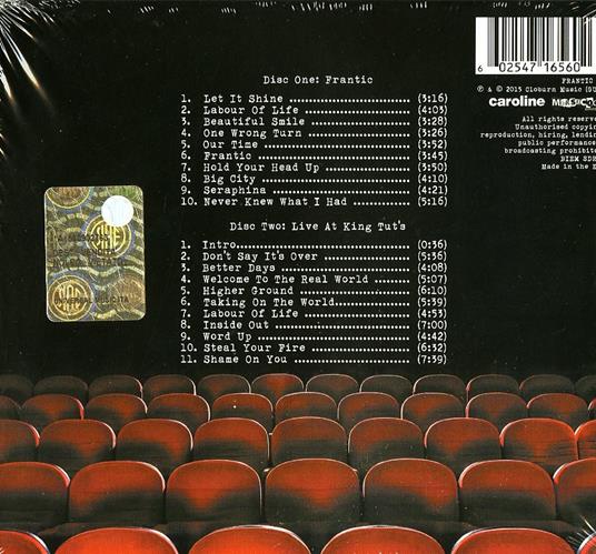 Frantic (Deluxe Edition) - CD Audio di Gun - 2