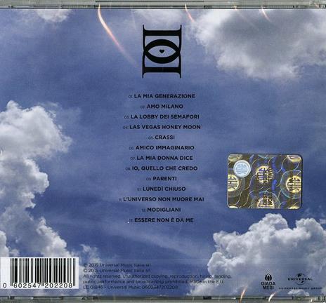 D'io - CD Audio di Dargen D'Amico - 2