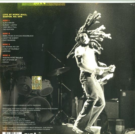 Easy Skanking in Boston 1978 - Vinile LP di Bob Marley and the Wailers - 2