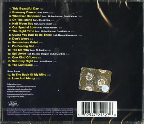 No Pier Pressure (Deluxe Edition) - CD Audio di Brian Wilson - 2