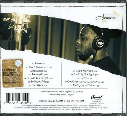 Live at Capitol Studio - CD Audio di Robert Glasper - 2