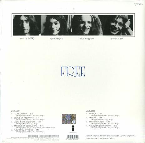 Free - Vinile LP di Free - 2