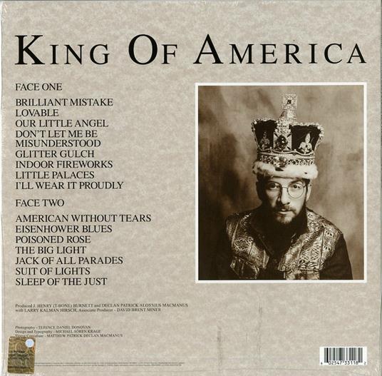 King of America - Vinile LP di Elvis Costello - 2