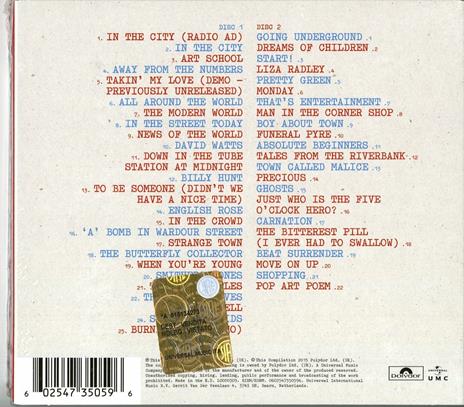 About the Young Idea. The Best of Jam - CD Audio di Jam - 2