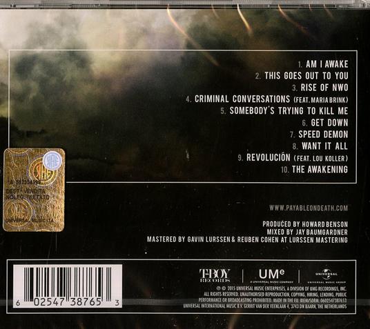 The Awakening - CD Audio di P.O.D. - 2