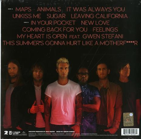 V - Vinile LP di Maroon 5 - 2