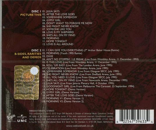Picture This (Deluxe Edition) - CD Audio di Wet Wet Wet - 2