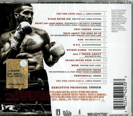Southpaw (Colonna sonora) - CD Audio - 2