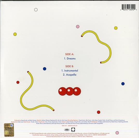 Dreams (Limited Edition) - Vinile 7'' di Beck - 2
