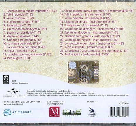 Masha E Orso CD 