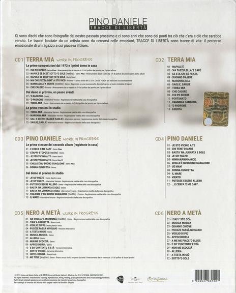 Tracce di libertà (Super Deluxe Edition Box Set) - CD Audio di Pino Daniele - 2