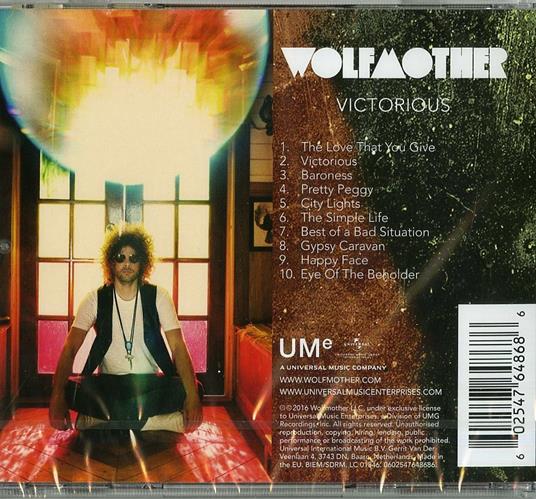 Victorious - CD Audio di Wolfmother - 2