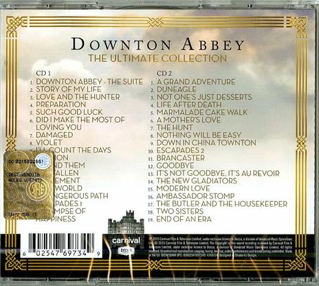 Downton Abbey. The Ultimate Collection (Colonna sonora) - CD Audio - 2