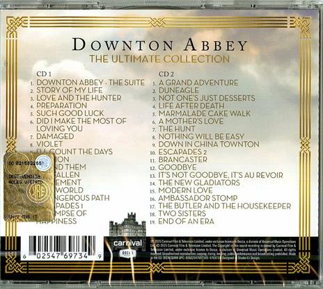 Downton Abbey. The Ultimate Collection (Colonna sonora) - CD Audio - 2