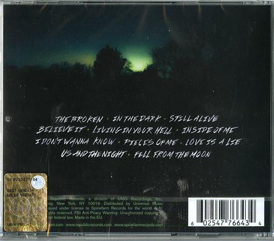 Us and the Night - CD Audio di 3 Doors Down - 2