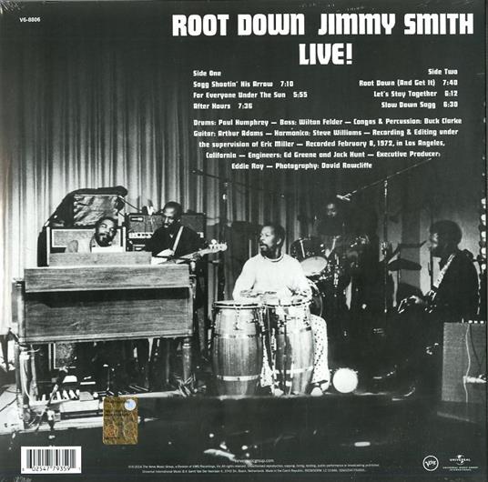 Root Down - Vinile LP di Jimmy Smith - 2