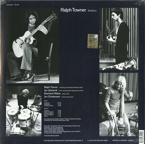 Solstice - Vinile LP di Ralph Towner - 2