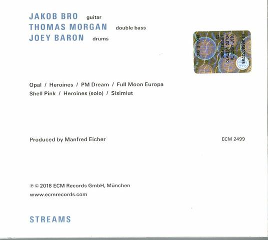 Streams - CD Audio di Jakob Bro - 2