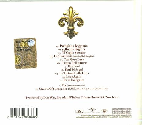 Black Cat - CD Audio di Zucchero - 2