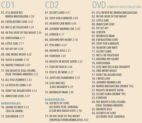 The Very Best (Special Edition) - CD Audio + DVD di Sandra - 2