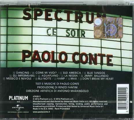 Paolo Conte Live - CD Audio di Paolo Conte - 2