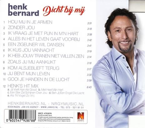 Dicht Bij Mij - CD Audio di Henk Bernard - 2