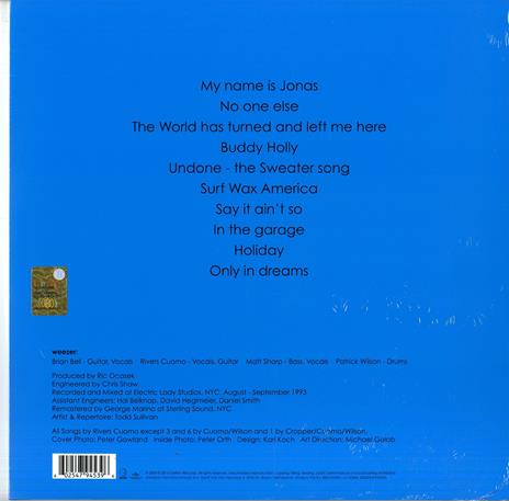 Blue Album - Vinile LP di Weezer - 2