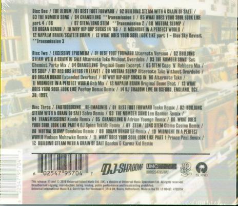 Endtroducing (20th Anniversary Edition) - CD Audio di DJ Shadow - 2