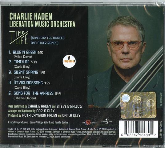 Time-Life - CD Audio di Charlie Haden - 2