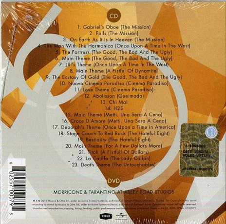 Morricone 60 (Colonna sonora) (Deluxe Edition) - CD Audio + DVD di Ennio Morricone - 2