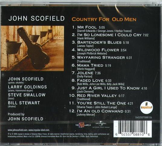 Country for Old Men - CD Audio di John Scofield - 3