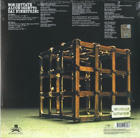 Non gettate alcun oggetto - Vinile LP di Eugenio Finardi - 2