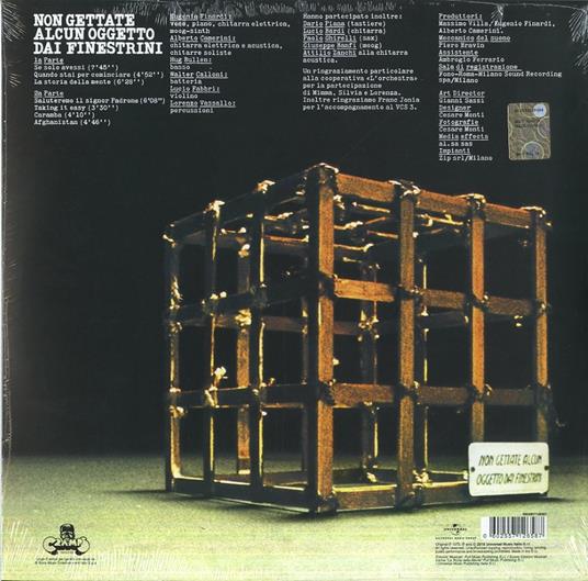 Non gettate alcun oggetto - Vinile LP di Eugenio Finardi - 2