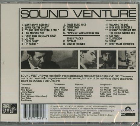 Sound Venture - CD Audio di Georgie Fame - 2