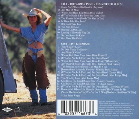 Woman In Me - CD Audio di Shania Twain - 2