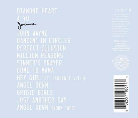 Joanne (Deluxe Edition) - CD Audio di Lady Gaga - 3