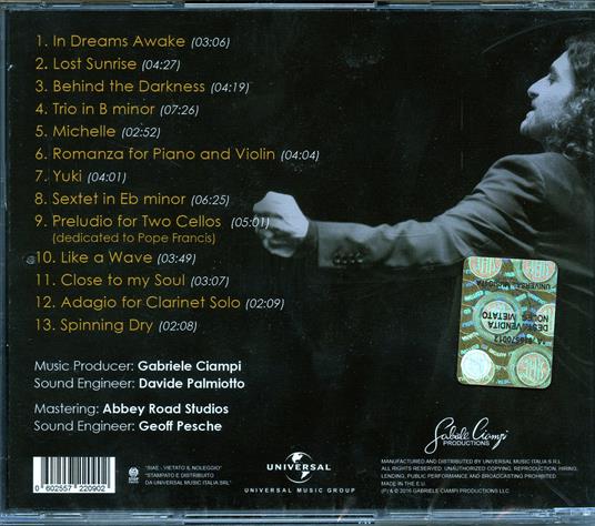 In Dreams Awake - CD Audio di Gabriele Ciampi - 2