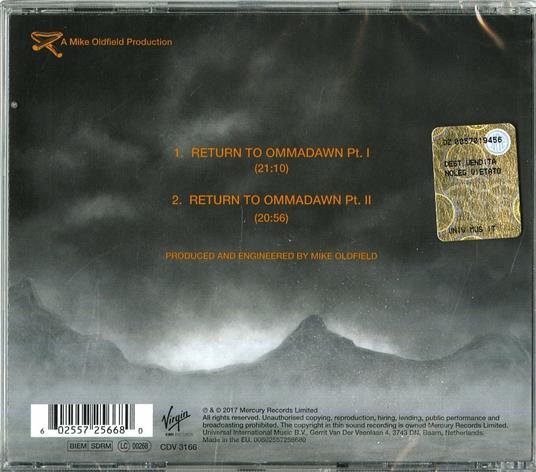 Return to Ommadawn - CD Audio di Mike Oldfield - 2
