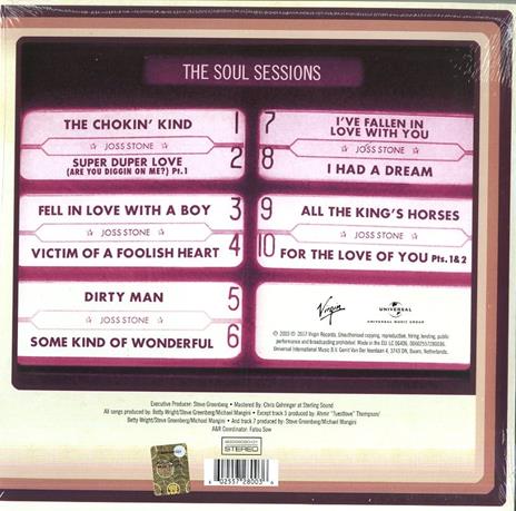 The Soul Session - Vinile LP di Joss Stone - 2