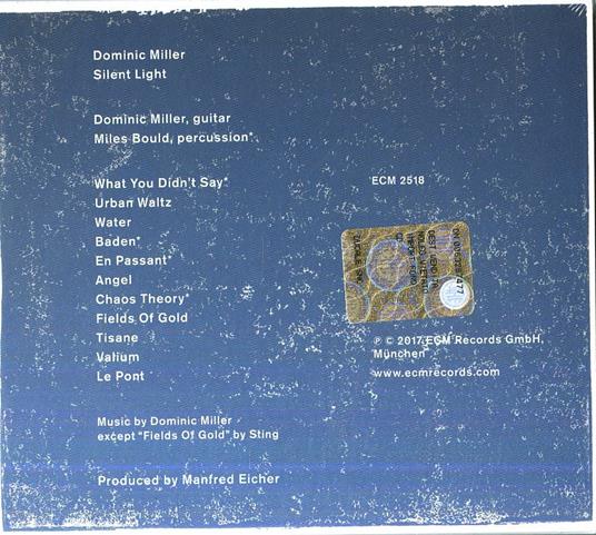 Silent Light - CD Audio di Dominic Miller - 2