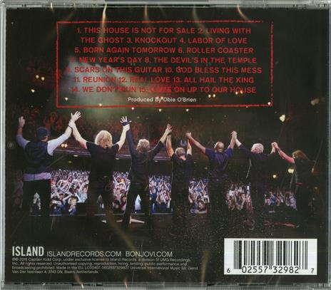 This House Is Not for Sale. Live from the London Palladium - CD Audio di Bon Jovi - 2