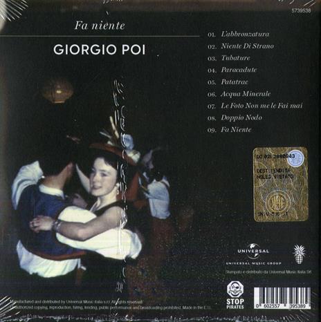 Fa niente - CD Audio di Giorgio Poi - 2