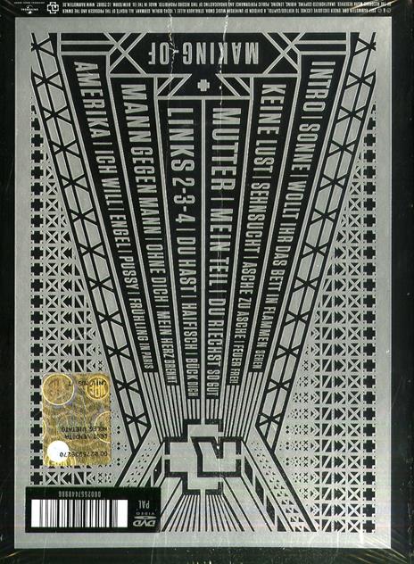 Paris (Digipack) - CD Audio + DVD di Rammstein - 2