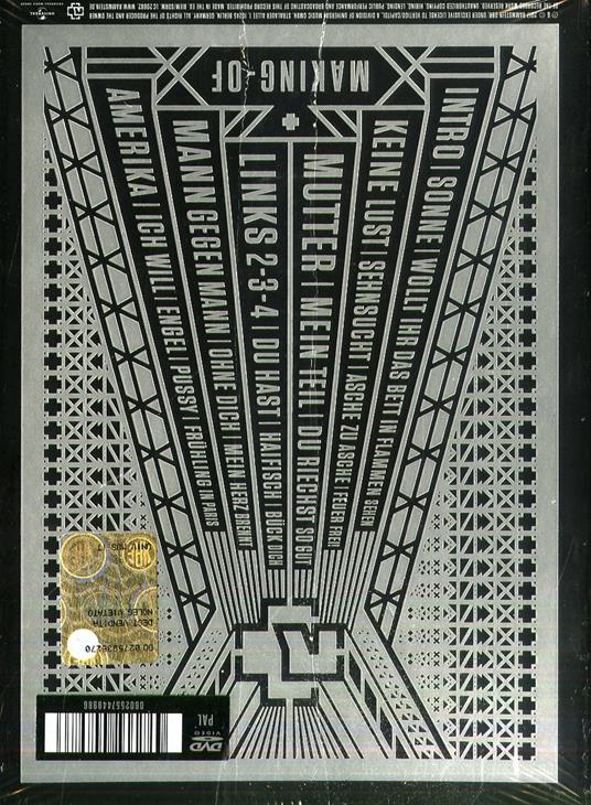 Paris (Digipack) - CD Audio + DVD di Rammstein - 2