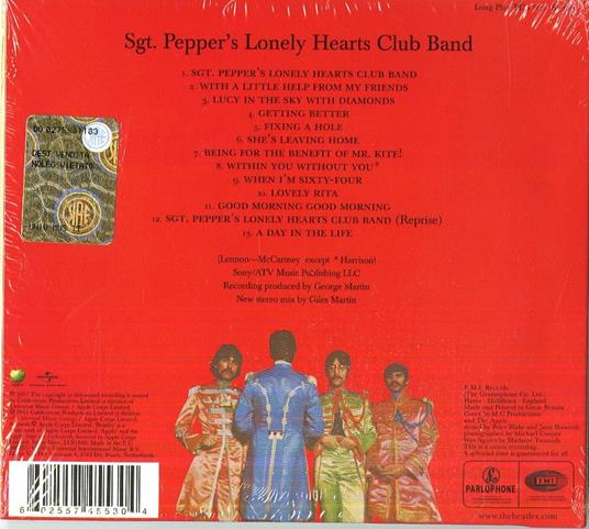 Sgt. Pepper's Lonely Hearts Club Band (50th Anniversary Edition) - CD Audio di Beatles - 2